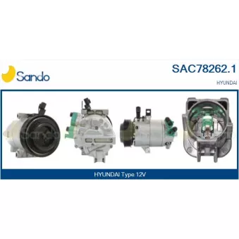 Compresseur, climatisation SANDO SAC78262.1