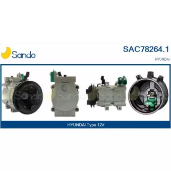 Compresseur, climatisation SANDO OEM 977014A151