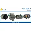 Compresseur, climatisation SANDO [SAC78281.0]