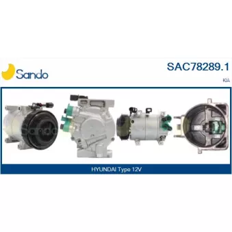 Compresseur, climatisation SANDO OEM 97701G6101