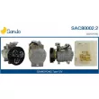 Compresseur, climatisation SANDO [SAC80002.2]