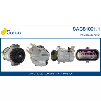 Compresseur, climatisation SANDO OEM C2D45382