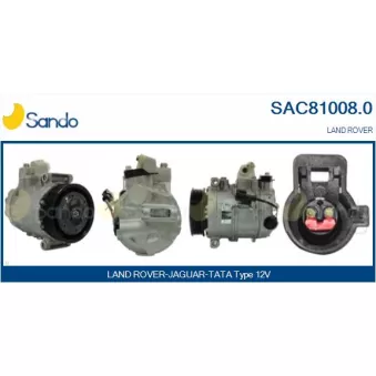 Compresseur, climatisation SANDO SAC81008.0