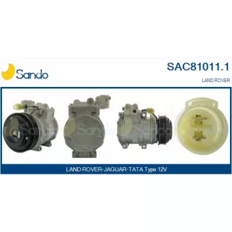 Compresseur, climatisation SANDO OEM BTR4719