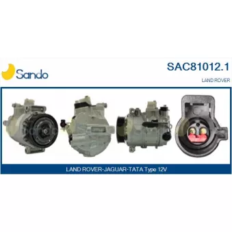 Compresseur, climatisation SANDO OEM LR018427