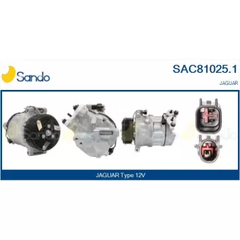 Compresseur, climatisation SANDO OEM C2Z13666