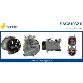 Compresseur, climatisation SANDO OEM c2d38106