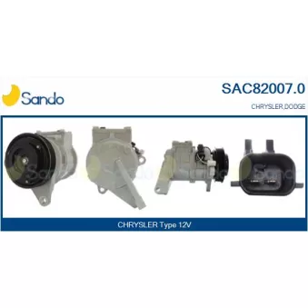 Compresseur, climatisation SANDO OEM 04677144AB