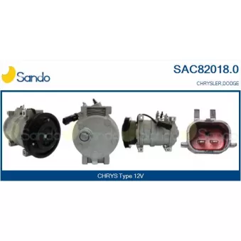 SANDO SAC82018.0 - Compresseur, climatisation