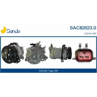 Compresseur, climatisation SANDO OEM 55037466AC