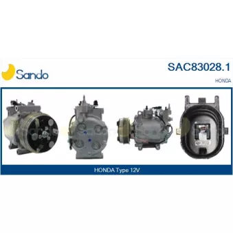 Compresseur, climatisation SANDO OEM 38810R3RE02