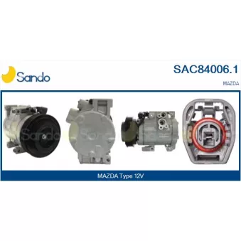 Compresseur, climatisation SANDO OEM EG2161450F