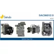 Compresseur, climatisation SANDO [SAC84012.0]