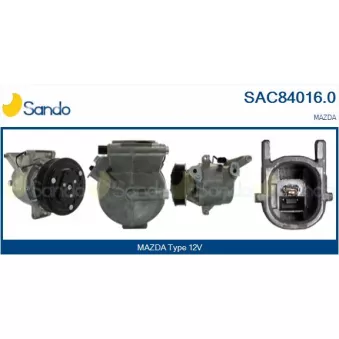 Compresseur, climatisation SANDO OEM D09W61450