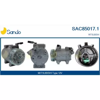 Compresseur, climatisation SANDO OEM MN123627