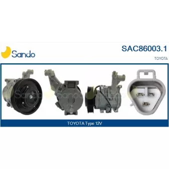 Compresseur, climatisation SANDO OEM 8831005050