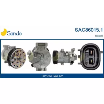 Compresseur, climatisation SANDO OEM 8831005090