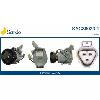 Compresseur, climatisation SANDO OEM 8831042210