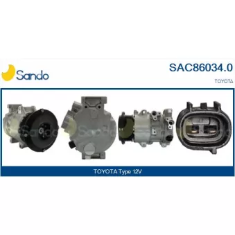 Compresseur, climatisation SANDO OEM 883100R030