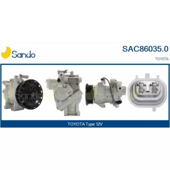 Compresseur, climatisation SANDO OEM 8831002390