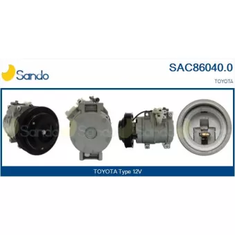 Compresseur, climatisation SANDO OEM 883102B680