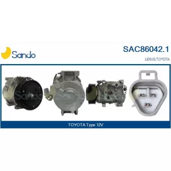 Compresseur, climatisation SANDO OEM 883106A350