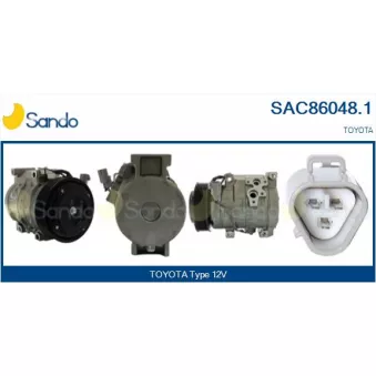 Compresseur, climatisation SANDO OEM 8831028450
