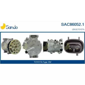 Compresseur, climatisation SANDO OEM 8831053060