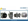 Compresseur, climatisation SANDO [SAC86057.1]