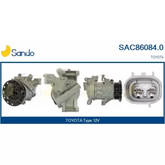 Compresseur, climatisation SANDO OEM 883100D202