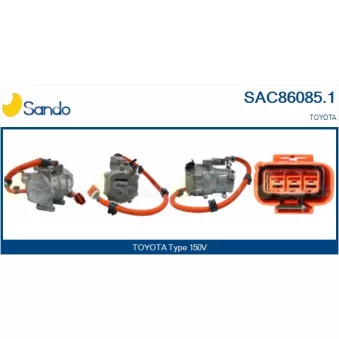 Compresseur, climatisation SANDO OEM 8837047010