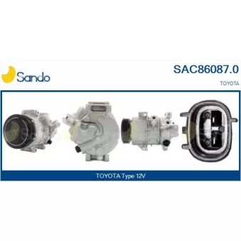 Compresseur, climatisation SANDO OEM 8831005101