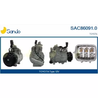 Compresseur, climatisation SANDO OEM 8831074022