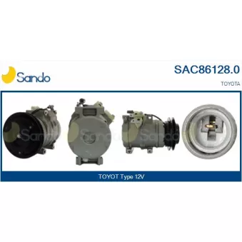 SANDO SAC86128.0 - Compresseur, climatisation