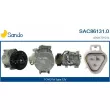 SANDO SAC86131.0 - Compresseur, climatisation