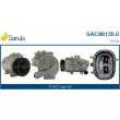 Compresseur, climatisation SANDO [SAC86135.0]