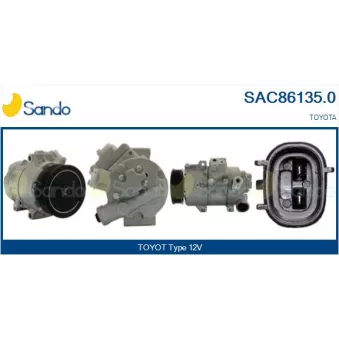 SANDO SAC86135.0 - Compresseur, climatisation