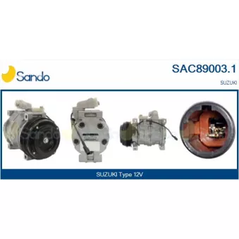 Compresseur, climatisation SANDO OEM 9520065DJ0