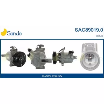 Compresseur, climatisation SANDO SAC89019.0