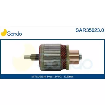 Induit, démarreur SANDO OEM M0T87881