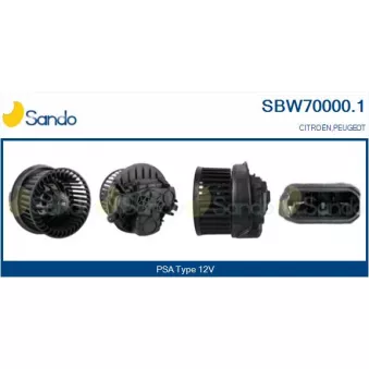 Pulseur d'air habitacle SANDO OEM 6441Q5