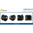 SANDO SBW70010.0 - Pulseur d'air habitacle