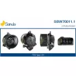 SANDO SBW70011.1 - Pulseur d'air habitacle