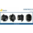 SANDO SBW70012.0 - Pulseur d'air habitacle