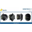 SANDO SBW70012.1 - Pulseur d'air habitacle