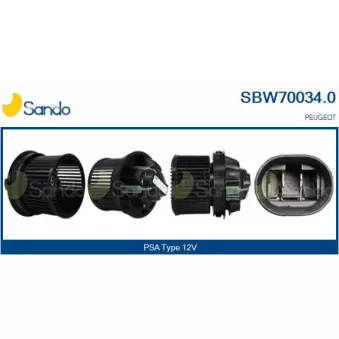 SANDO SBW70034.0 - Pulseur d'air habitacle