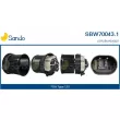 SANDO SBW70043.1 - Pulseur d'air habitacle