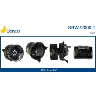 Pulseur d'air habitacle SANDO OEM XS4H18456AC