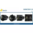 Pulseur d'air habitacle SANDO [SBW72011.0]