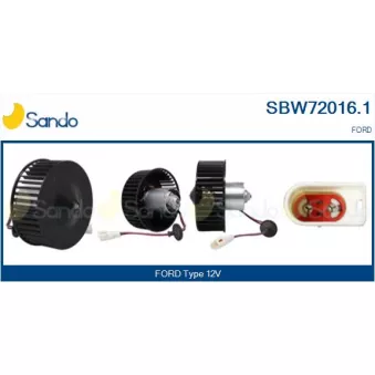 Pulseur d'air habitacle SANDO SBW72016.1